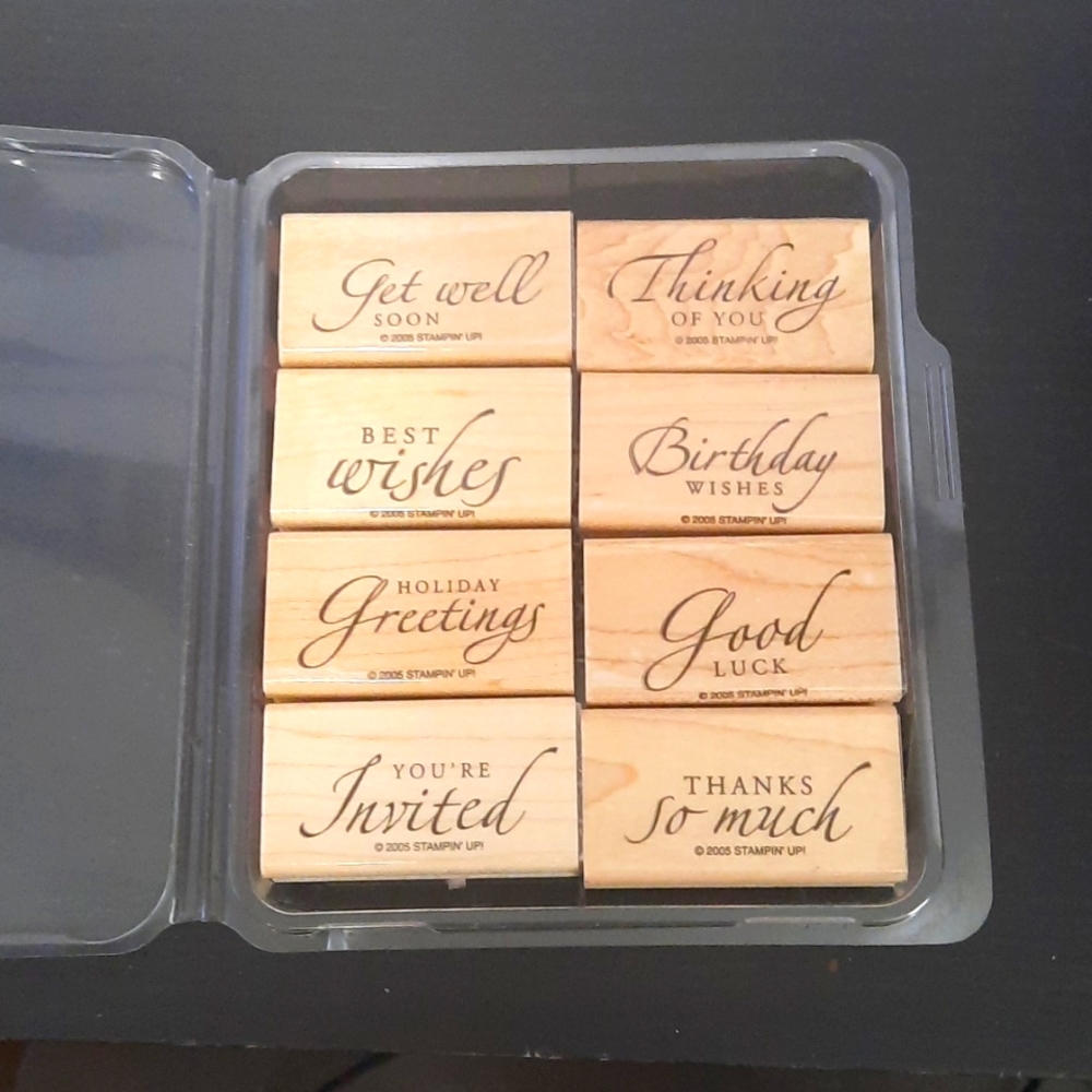 Sincere Salutations Stamp Set